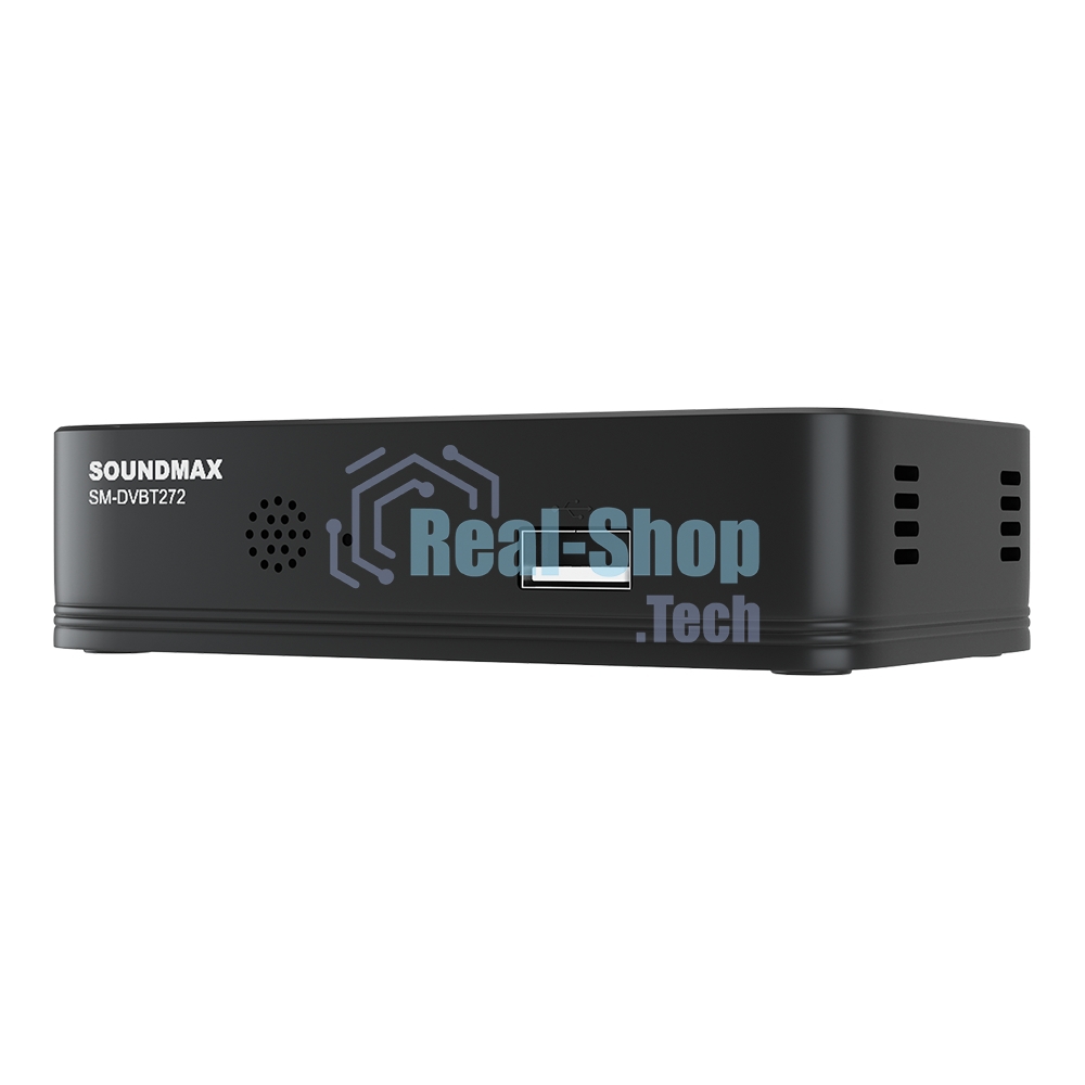Приставка для цифрового ТВ SOUNDMAX SM-DVBT272 черный