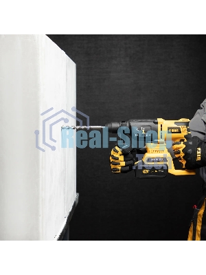 Бур по бетону Denzel двойная спираль, Cobalt W-tip, 16x210 мм, SDS PLUS