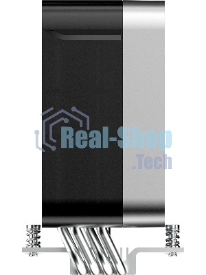 Кулер для процессора Ocypus Delta A40 EX BK Digital, 120мм ARGB FAN, Top Display Panel, 4 HEAT PIPES, 4-PIN PWM, 500-1800 RPM, 29DBA, HYDRO BEARING, LGA115X/1200/1700/18XX, AM4/AM5