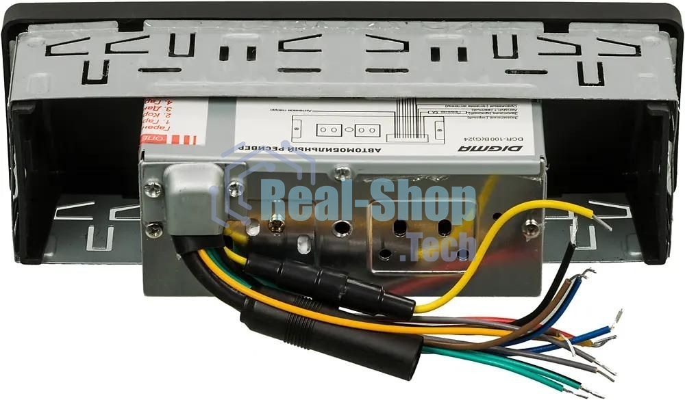 Автомагнитола Digma DCR-100G24, 1 DIN, USB Type-A, AUX