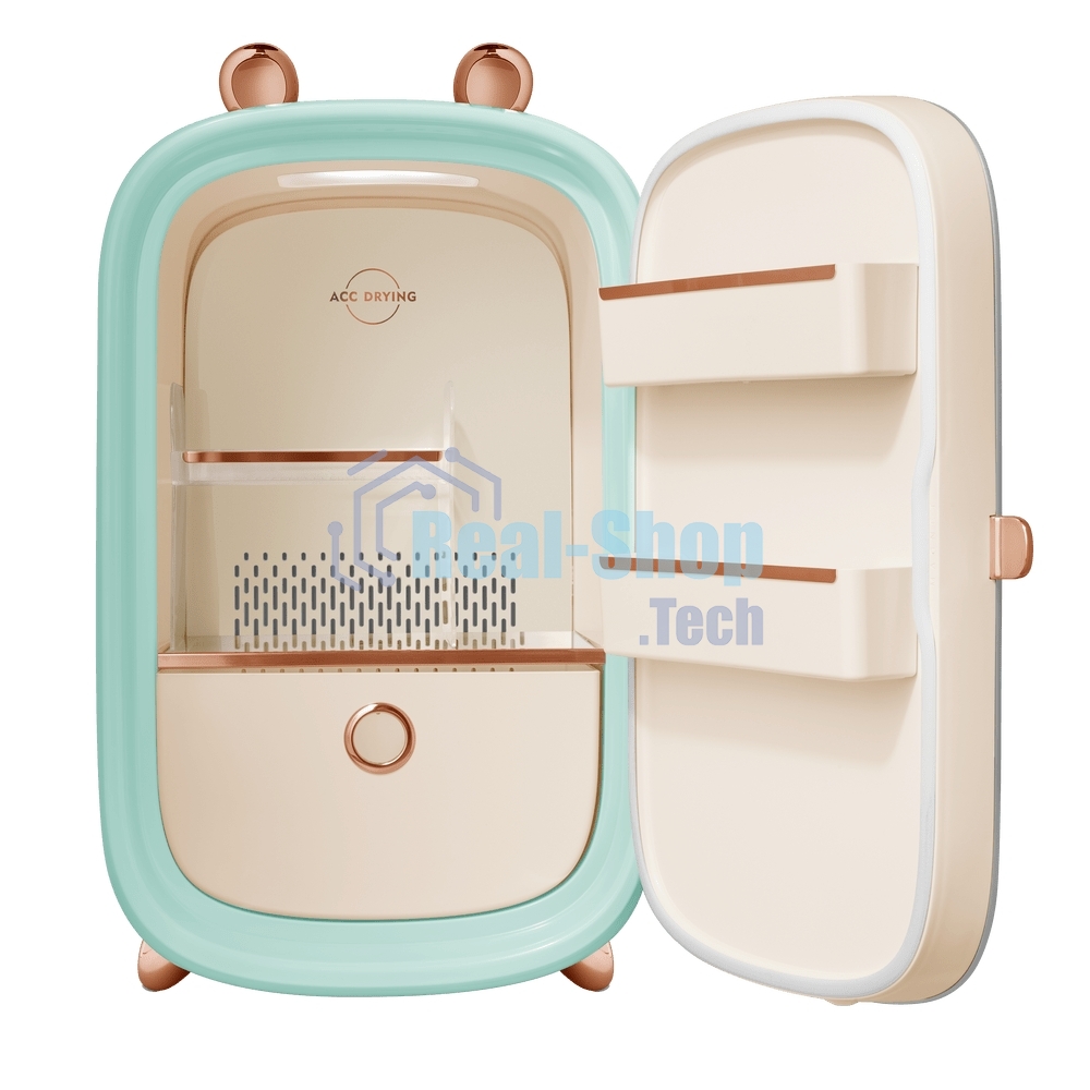 Мини-холодильник для косметики Maunfeld MFF43GN мятный 12.3л