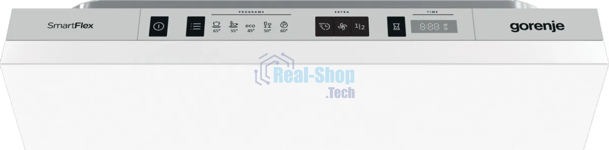 Встраиваемая посудомоечная машина Gorenje GV522E10S, серебристый, 44.8 см, 9 компл., 49 дБ, класс A++