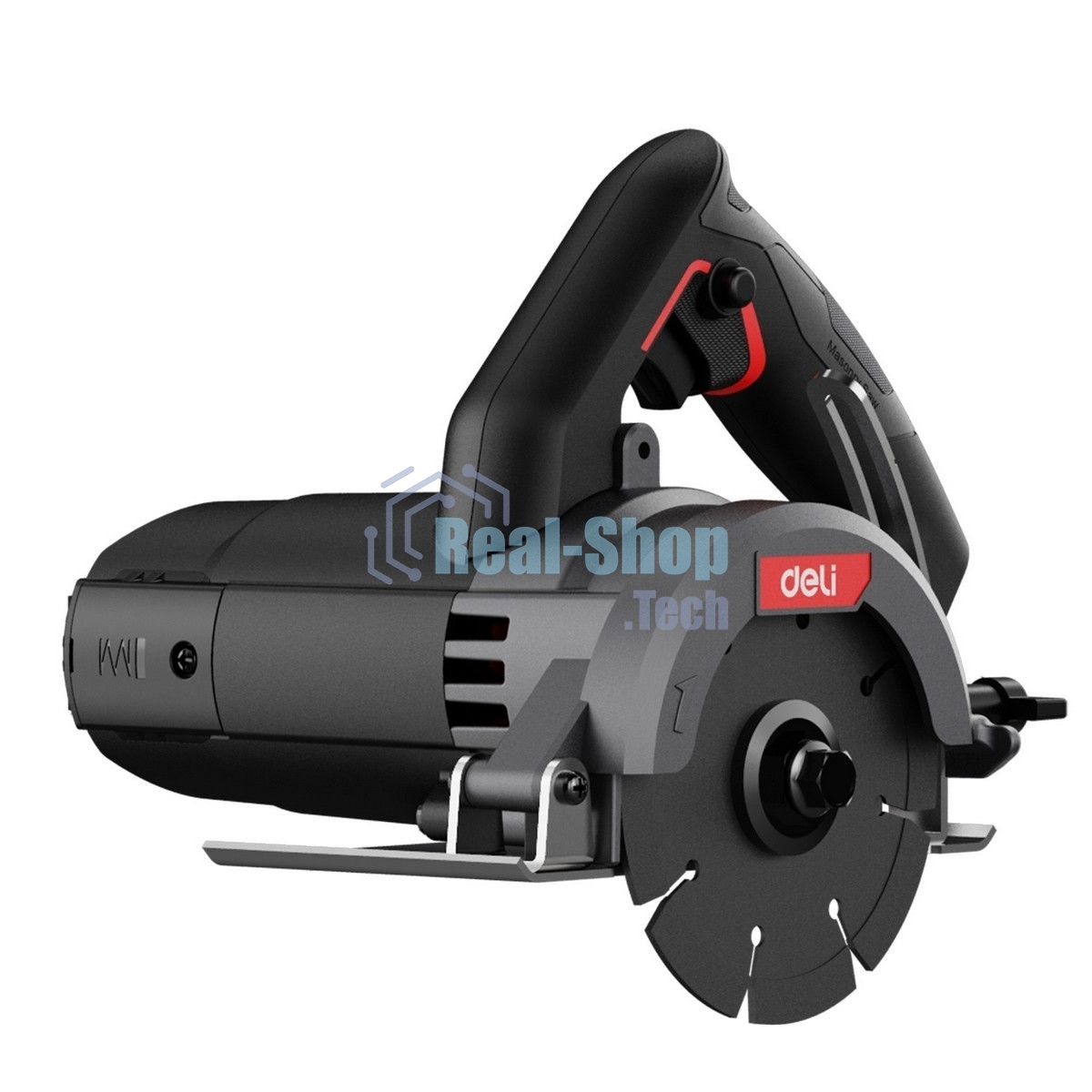 Плиткорез электрический (дисковая пила по плитке/мрамору/камню) Deli DE-YS110-1E (1300Вт, 13000об/мин, диаметр диска 110мм)