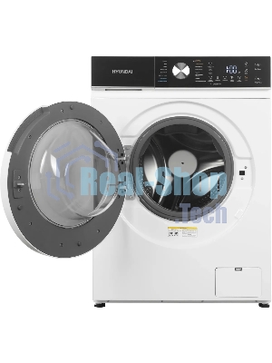 Стиральная машина Hyundai WFD8216 белый, загрузка фронтальная 8/5 кг (с сушкой), 1200 об/мин, класс: A+++