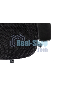 Кресло руководителя Бюрократ MC-412N-H черный сетка/ткань с подголов. крестов. металл хром