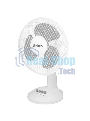 Вентилятор настольный Timberk T-DF1201 38Вт скоростей:3 белый