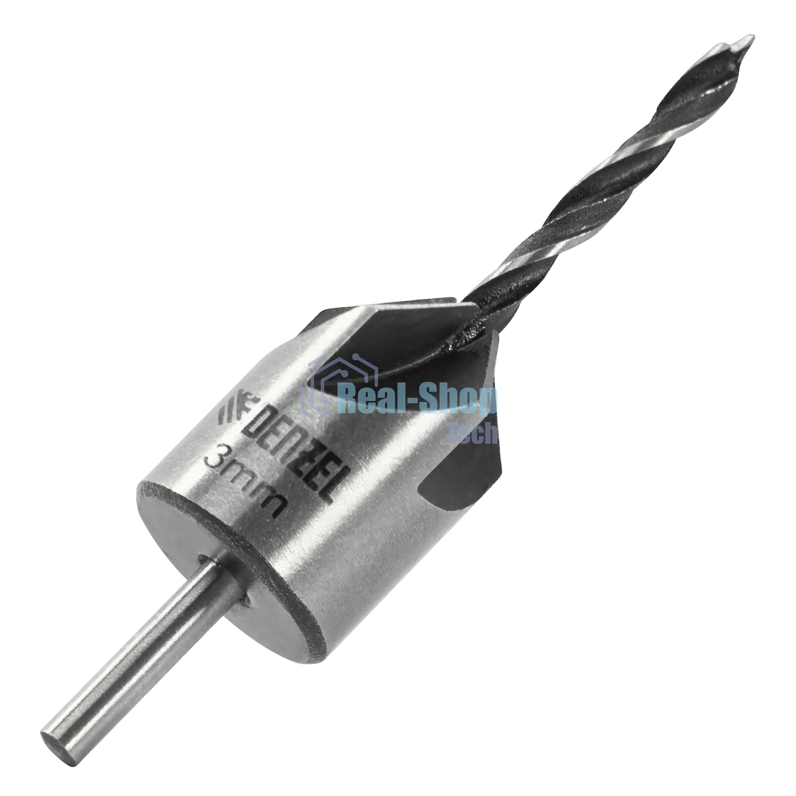 Набор сверл зенкеров Denzel по дереву, 3-10 мм, 7 шт