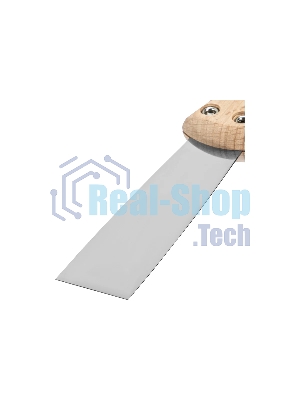 Шпательная лопатка Matrix из нержавеющей стали, 30 мм, буковая рукоятка, EFP 85608