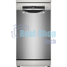 Посудомоечная машина Bosch SPS4HMI64Q серебряный, 45 см, 10 комплектов, сушка теплообменник, 46 дБ, класс А++