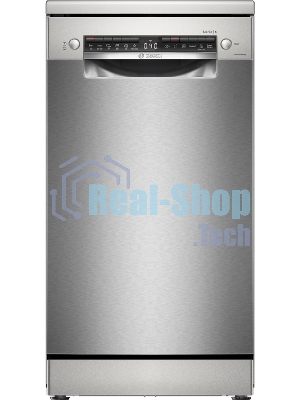Посудомоечная машина Bosch SPS4HMI64Q серебряный, 45 см, 10 комплектов, сушка теплообменник, 46 дБ, класс А++