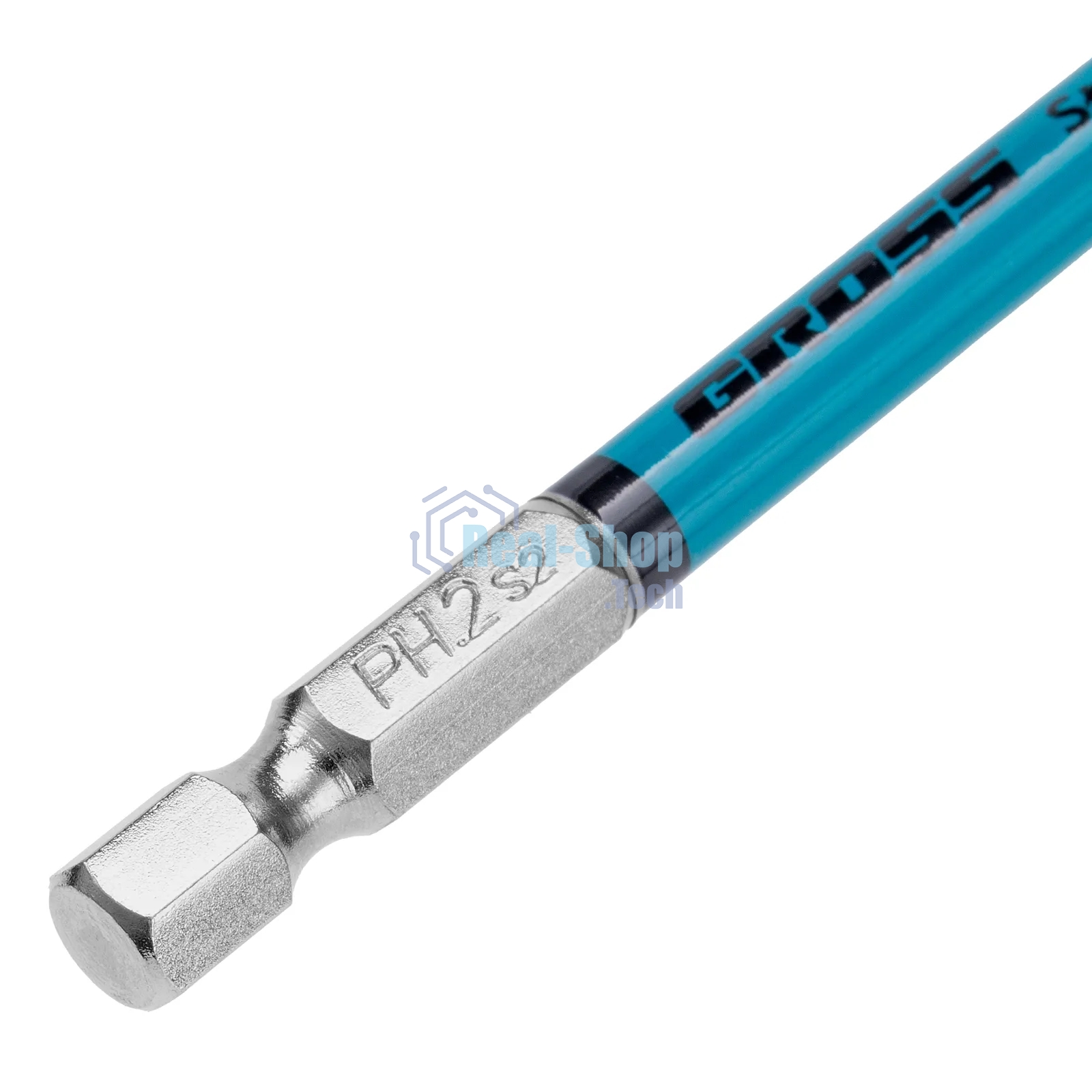 Бита Gross PH2х90 мм, сталь S2, кругл., 10 шт.