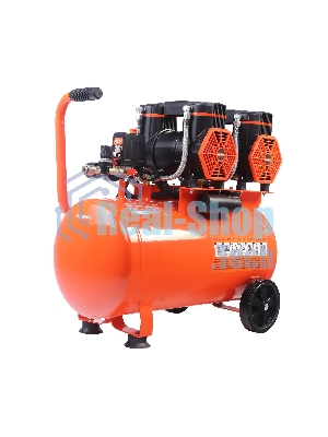 Компрессор поршневой безмасляный Patriot KDS 540 F50 (540 л/мин, 2,8 кВт, 8 бар, 50 л, 2800 об/мин, быстросъем + елочка 1/4)