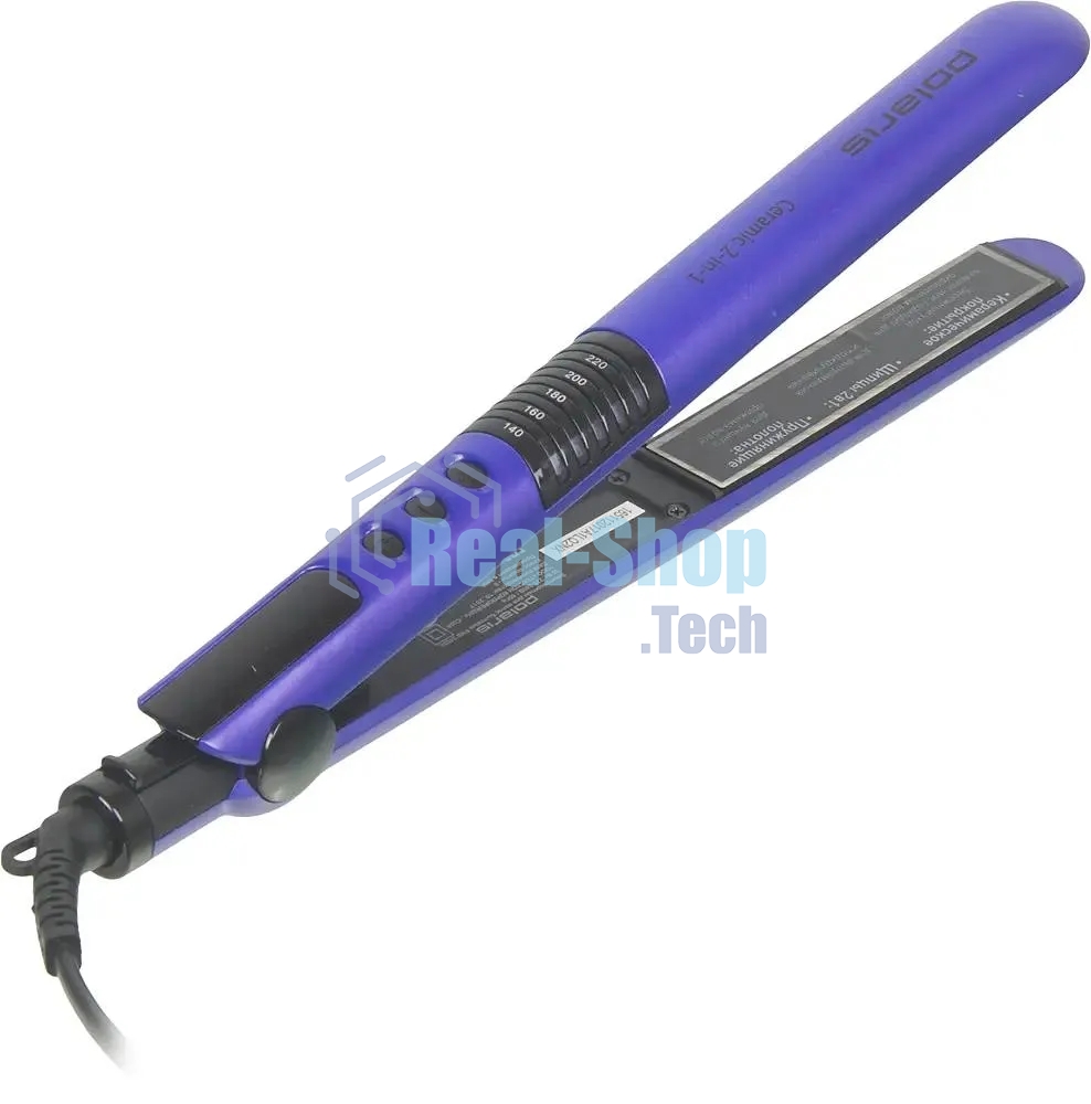 Выпрямитель Polaris PHS 2405K 35Вт фиолетовый/черный (макс.темп.:230С)