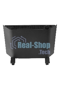 Конвектор Denzel XCE-1000B черный, 1000 Вт, 15 м2, термостат