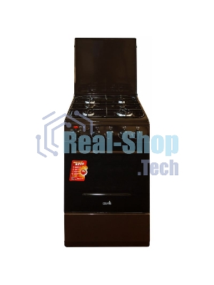 Плита комбинированная Cezaris ПГЭ 1000-03 коричневый, конфорок 4 шт, духовка 45 л, 51 см x 85 см x 52 см