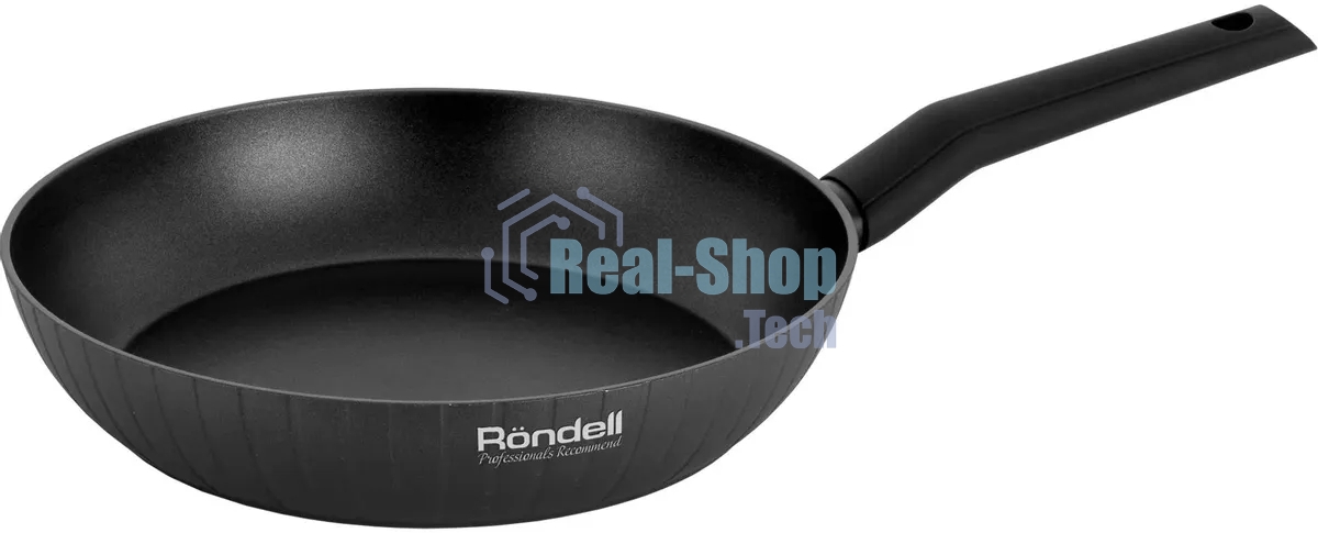 Сковорода Rondell Vero RDA-1495, 28 см, без крышки, серый