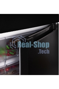 Холодильник Nordfrost NRB 131 B черный двухкамерный 170/100 л морозилка снизу, капельная система