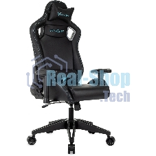 Кресло игровое Knight Outrid Smile черный эко.кожа крестов. пластик