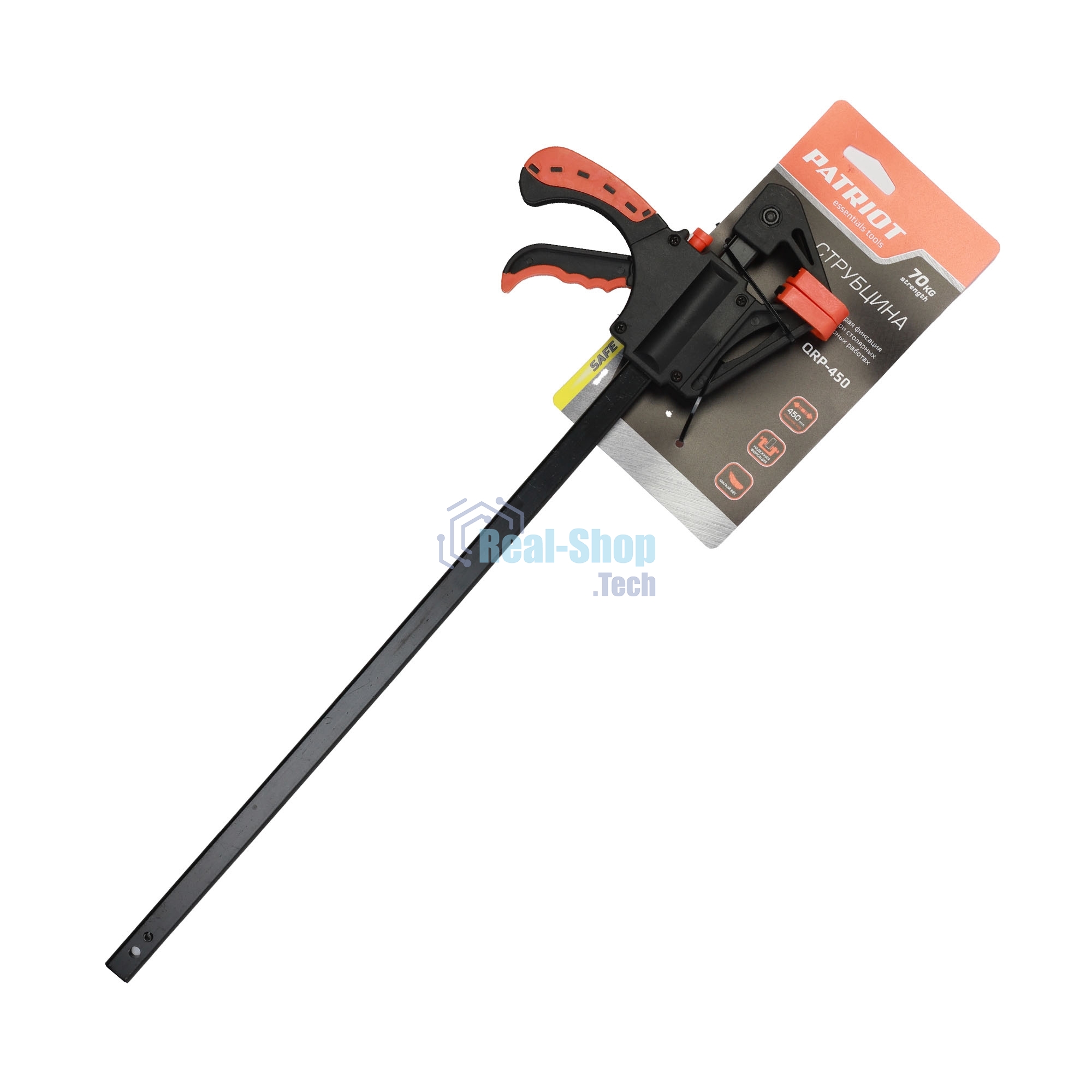 Струбцина PATRIOT QRP-450, быстрозажимная, 450мм