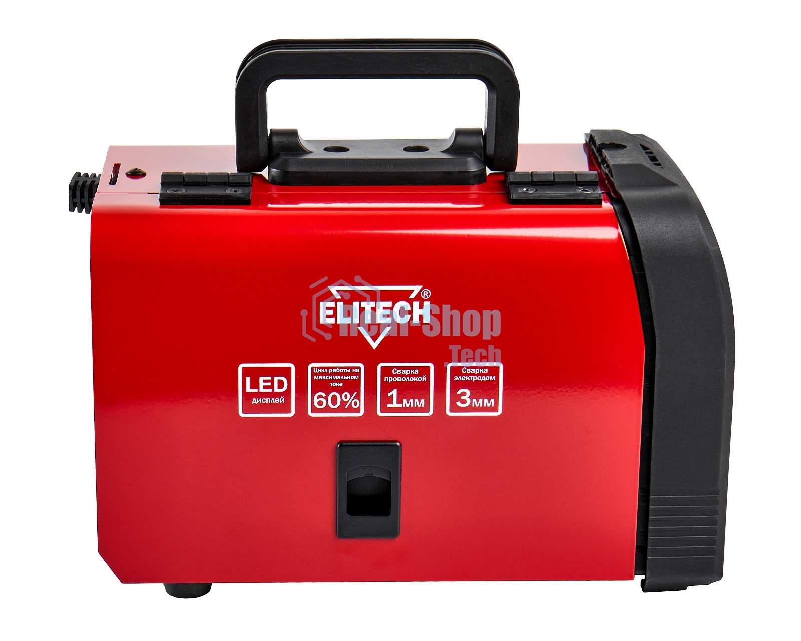 Сварочный полуавтомат Elitech ИС 120 СИН ЖК инвертор MMA/TIG/MIG 3кВт