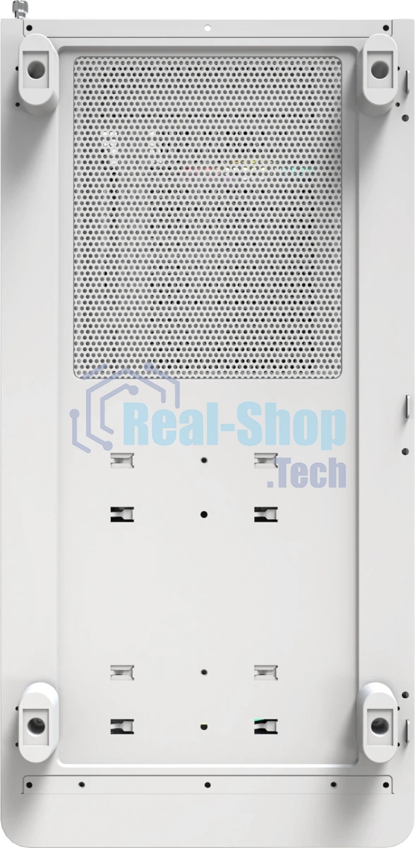 Компьютерный корпус Montech XR Wood белый без БП ATX 3x120мм 2xUSB3.0 audio bott PSU
