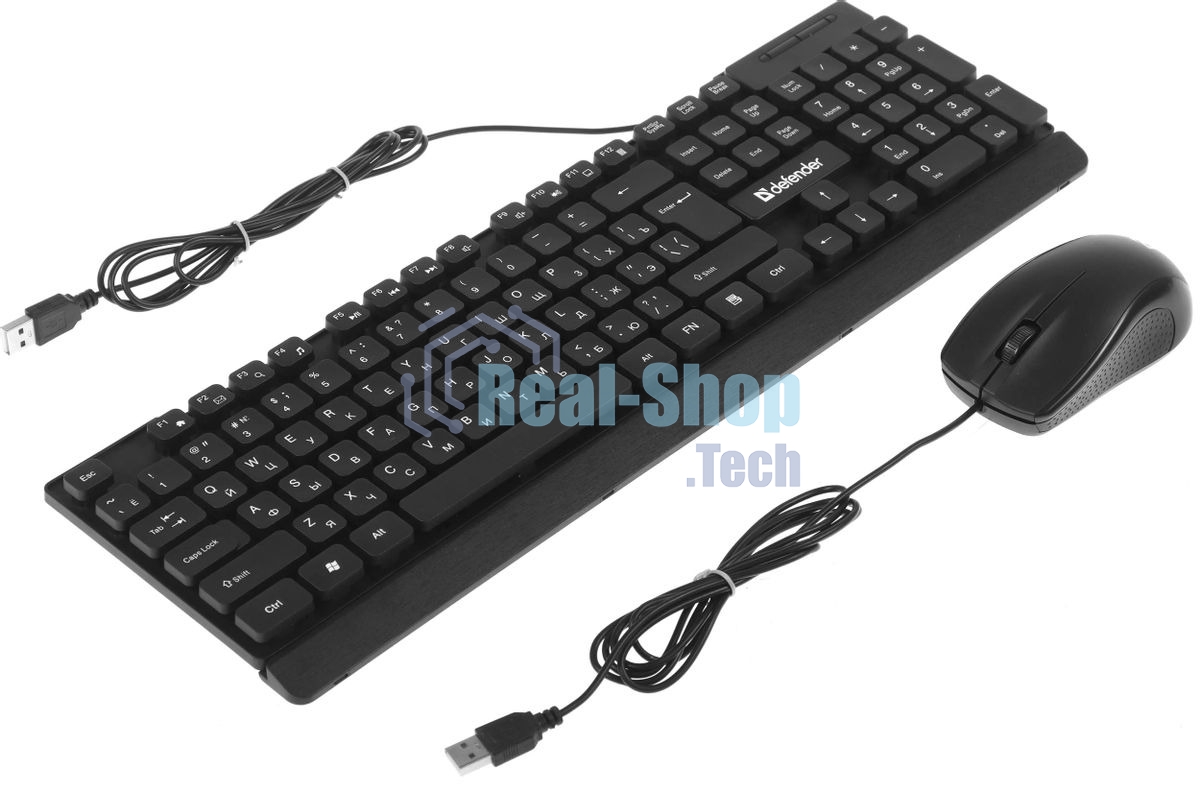 Комплект клавиатура + мышка Defender YORK C-777 RU