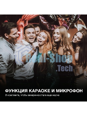 Минисистема Hyundai H-MC180 черный 80Вт/FM/USB/BT/SD/MMC