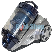 Пылесос JVC JH-VC423 синий/серый, 420/2400 Вт, уборка сухая, пылесборник контейнер, 3 л.