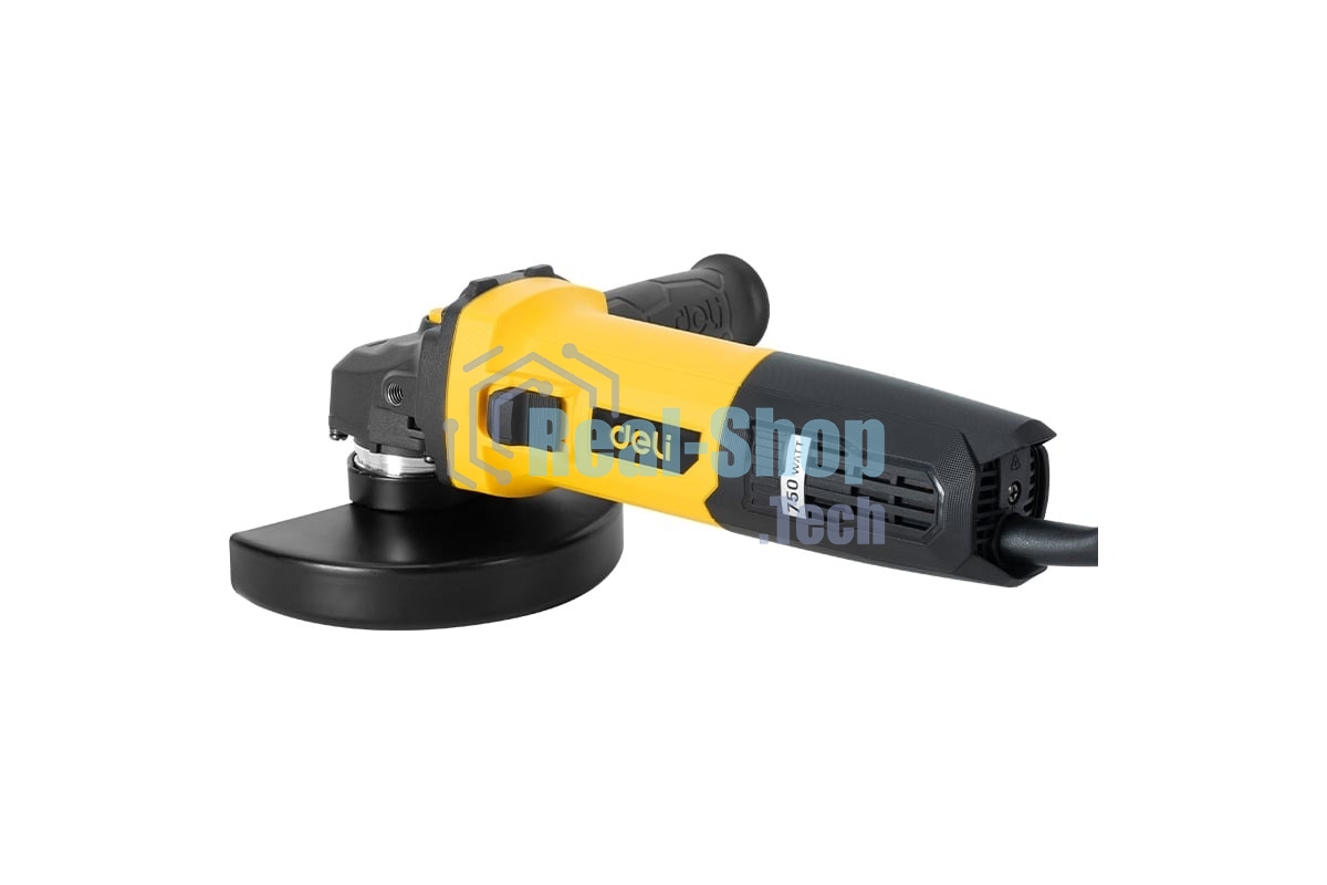 Угловая шлифовальная машина Deli DL-JM125-E2 (750Вт, 125мм, 12000об/мин, картон)