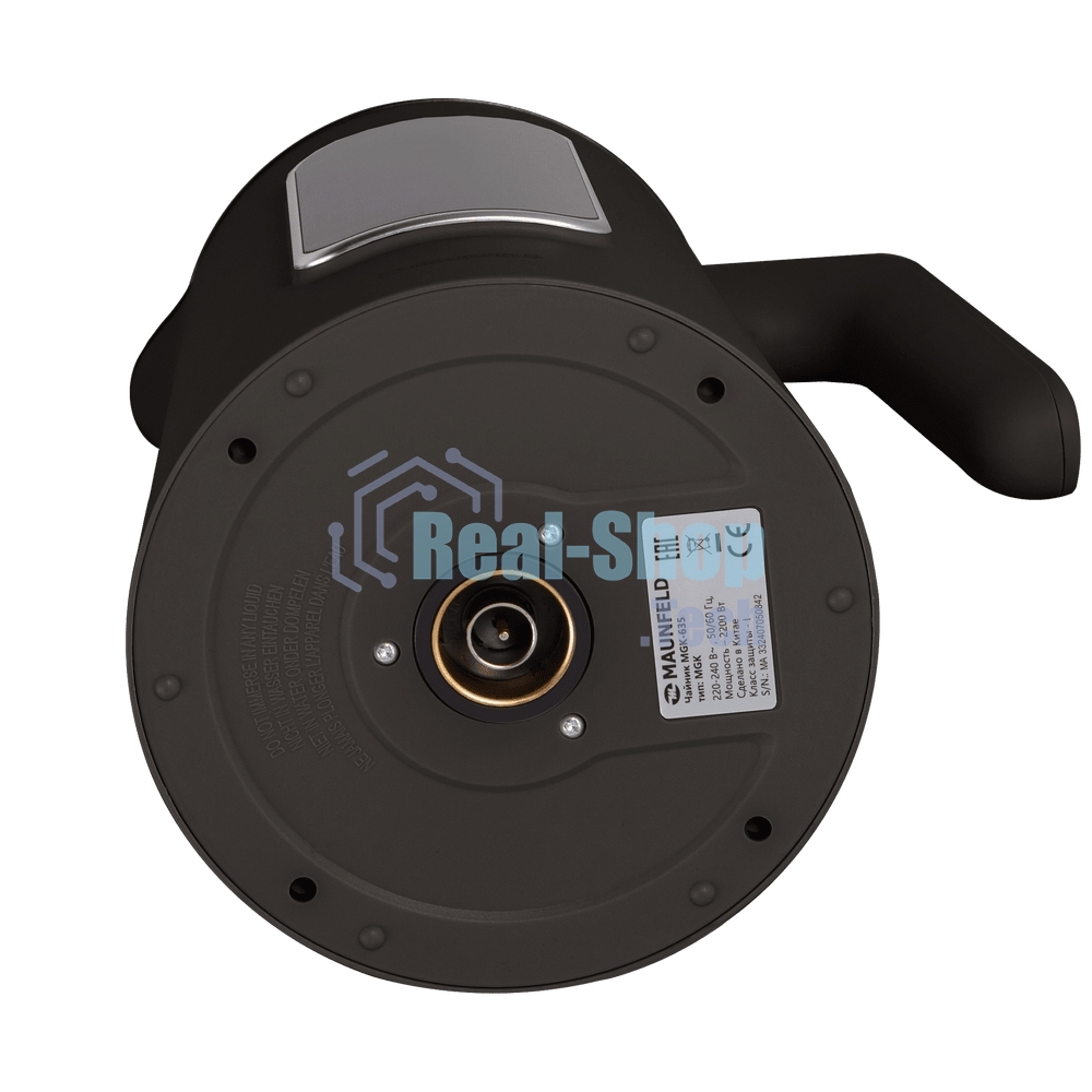 Чайник электрический Maunfeld MGK-635DBK черный, 1,7 л, 2200 Вт