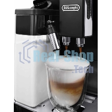 Кофемашина DeLonghi ECAM 44 660 B черный, исп. кофе - зерновой/молотый, 2 л, 1450 Вт, 15 бар