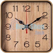 Часы настенные аналоговые Бюрократ WallC-S62P D19 см бежевый