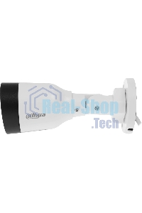 Уличная цилиндрическая IP-видеокамера Dahua DH-IPC-HFW1230S1P-0280B-S6 2Мп, 1/2.8” CMOS, объектив 2.8мм, детектор человка, ИК-подсветка до 30м, IP67, корпус: металл, пластик