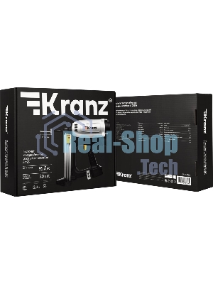 Пистолет гвоздезабивной газовый монтажный Kranz GN95, 95Дж, длина гвоздей 15-40мм, диаметр 2,7-3мм