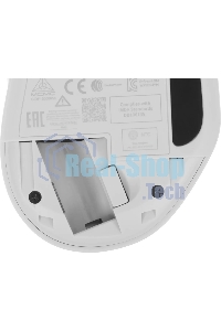 Мышь беспроводная Xiaomi Wireless Mouse Comfort Edition белый, 1200 dpi, радиоканал, USB, кнопки - 3