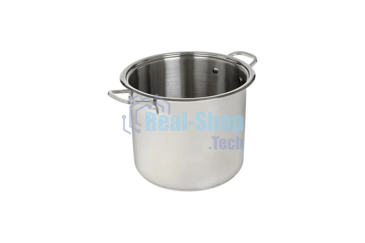 Кастрюля WEBBER BE-128-10L 10 л, 24 см, нержавеющая сталь, с крышкой