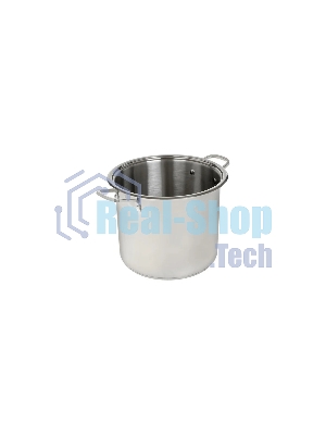 Кастрюля WEBBER BE-128-10L 10 л, 24 см, нержавеющая сталь, с крышкой