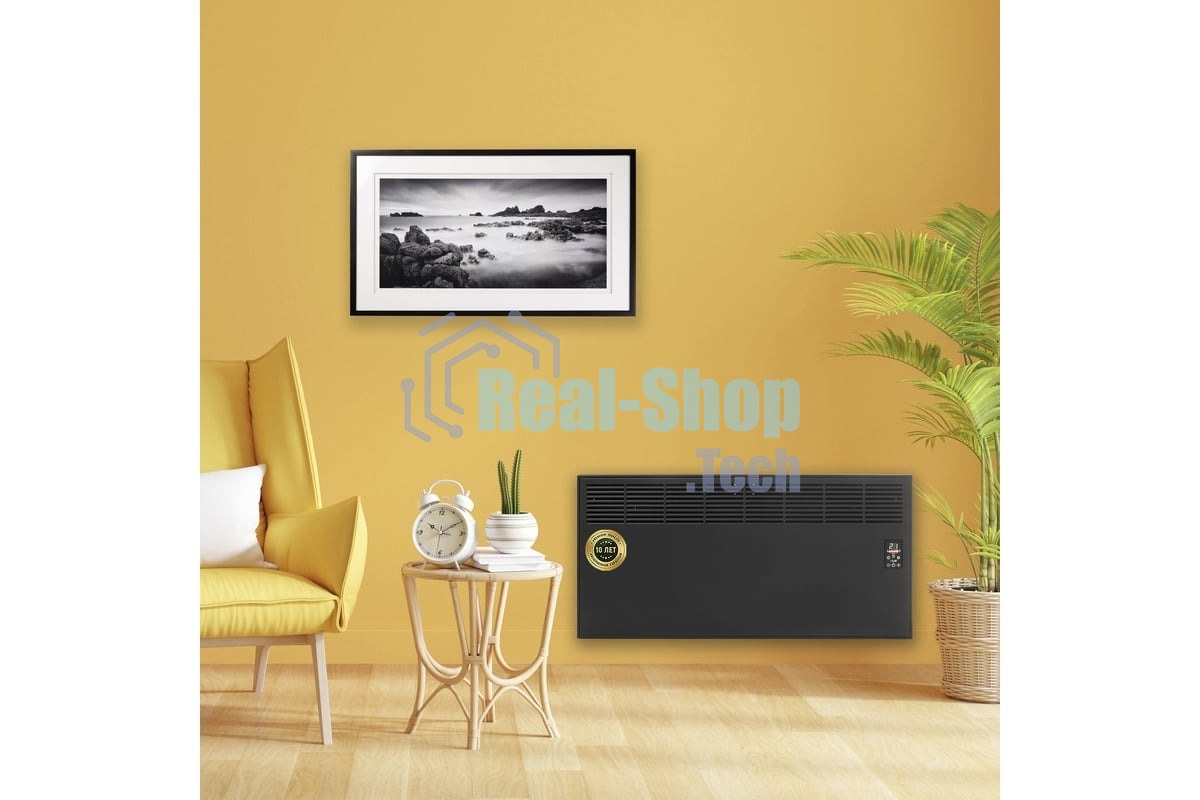 Электрический конвектор iVigo EPK4590E25 2500Вт черный матовый