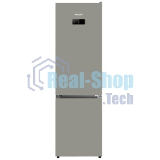 Холодильник Weissgauff WRK 2010 Full NoFrost Inverter Dark серый двухкамерный 293/129л морозилка снизу, No Frost