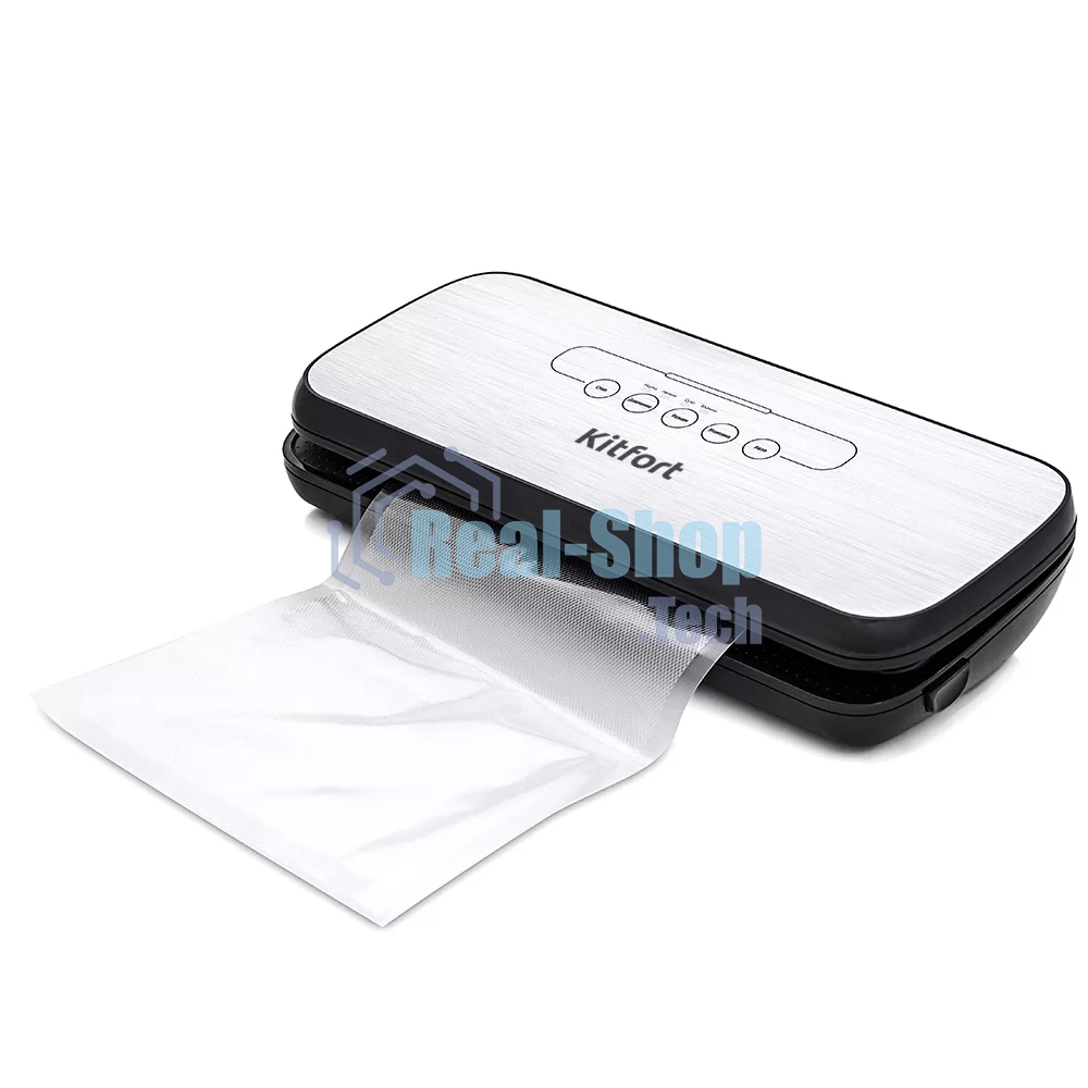 Вакуумный упаковщик Kitfort KT-1502-2 110Вт черный/серый