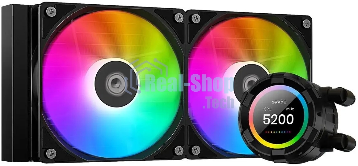 Кулер ID-Cooling SL240 XE черный 120мм алюминий+медь 1800rpm 30db 4-pin 300W