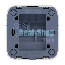 Выключатель EKF Basic Минск EGV10-021-10 1-клавишный ОП 10А белый