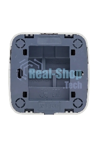 Выключатель EKF Basic Минск EGV10-021-10 1-клавишный ОП 10А белый