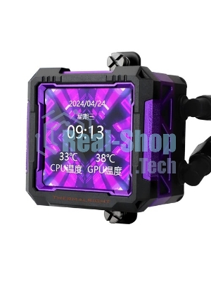 Водяное охлаждение для процессора Thermalright Frozen Warframe Pro 360 черный ARGb (360мм, черный, ARGb/Fans: 3x120мм, 70.84CFM, 29.8dBA, 2000RPM/Pump height 60мм, 23dBA, 3000RPM, Rad thickness 27mm/S: 1200, 1700, 1851, 2011, 2066, 115X, AM4, AM5)