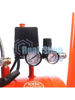 Компрессор поршневой безмасляный Patriot KDS 540 F50 (540 л/мин, 2,8 кВт, 8 бар, 50 л, 2800 об/мин, быстросъем + елочка 1/4)