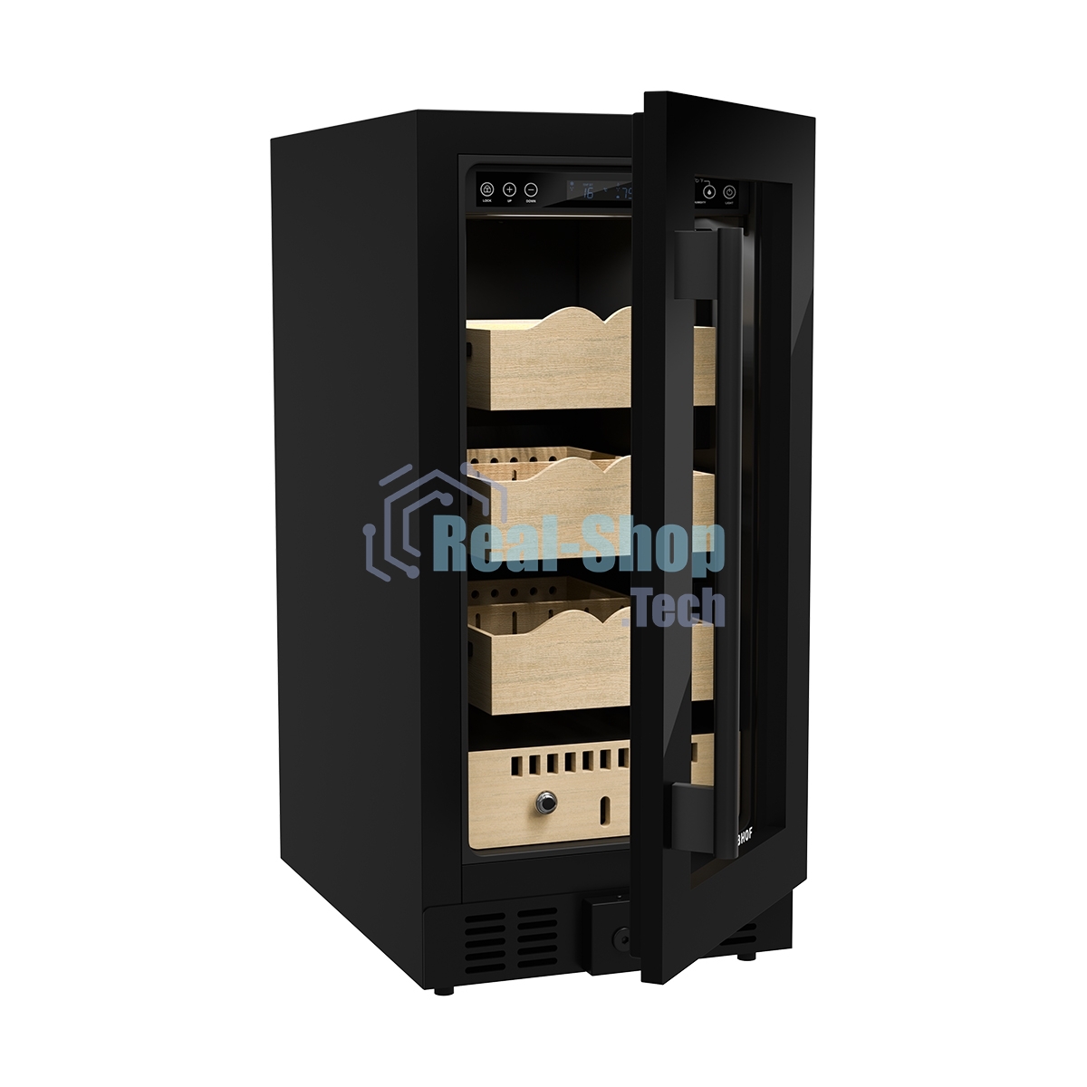 Хьюмидор Libhof BR-300 черный, 85 л, 1 отсек, класс B