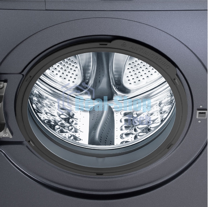 Стирально-сушильная машина Maunfeld MFWD14106SB03 темно-серебристый, загрузка фронтальная 10 кг, 1400 об/мин., класс: В