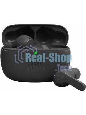 Наушники TWS JBL Wave Beam черный, внутриканальные, Bluetooth, быстрая зарядка, до 8 ч
