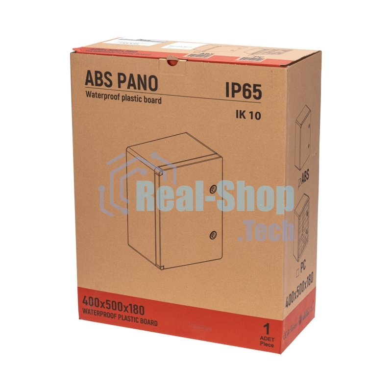 Корпус пластиковый ЩМПп Rexant с монтажной панелью 700х500х250мм ABS УХЛ1 IP65