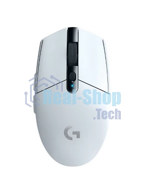Мышь беспроводная Logitech G304 Lightspeed белый, 12000 dpi, радиоканал, USB, кнопки - 6
